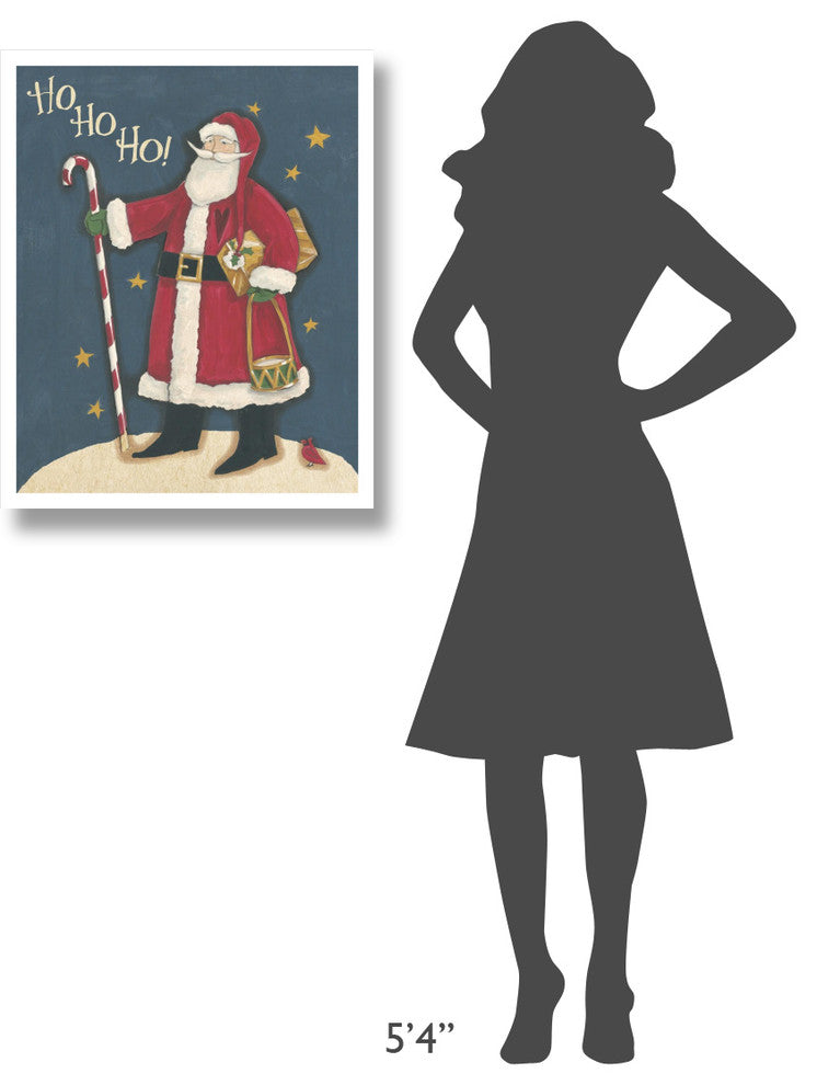 "Vintage St.Nick II" Digital Paper Print by Anne Tavoletti, 24"x30"