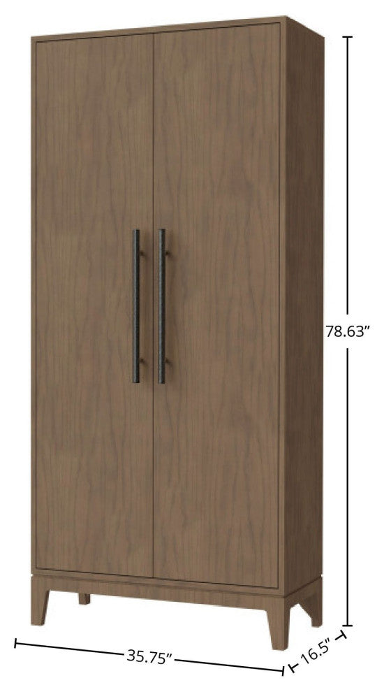 Millie IV Storage Cabinet, Oyster Gray