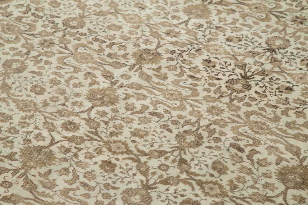 Rug N Carpet - Handwoven Turkish 7' 3'' x 10' 11'' Distressed Area Rug