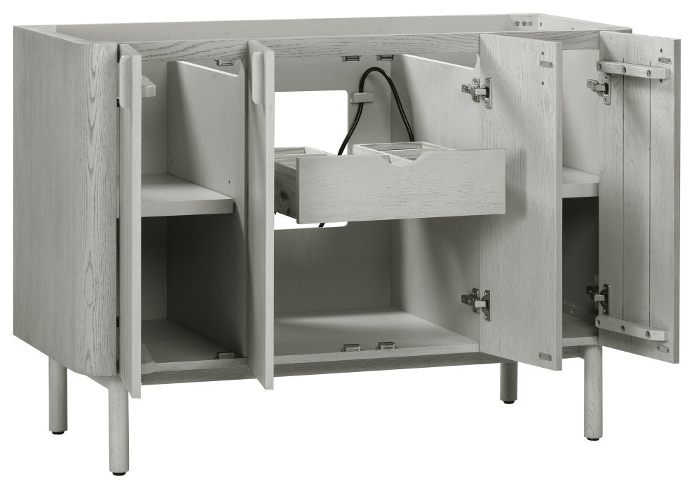 Blakely Vanity Only Collection, Gray Oak, 48