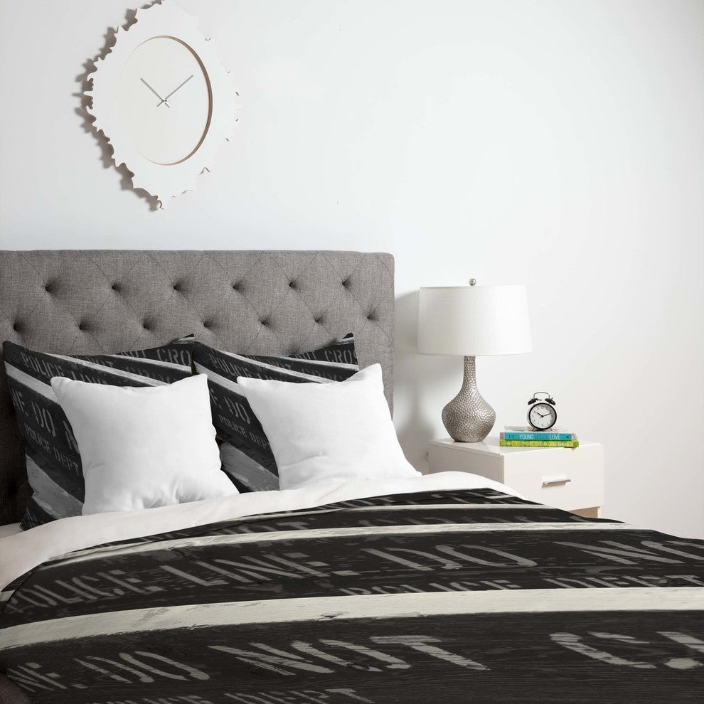 Deny Designs Leonidas Oxby 7 Chances Do Ya Feel Lucky Duvet Cover - Lightweight