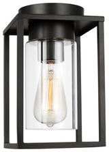 Vado 1-Light Outdoor Flush Mount, Antique Bronze