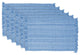 DII Variegated Light Blue Fringe Placemat, Set of 6