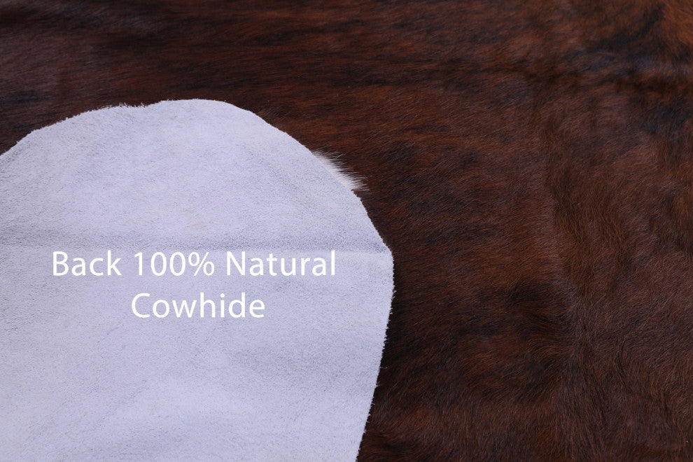 Natural Cowhide Rug 6' 11" X 6' 1" C1633