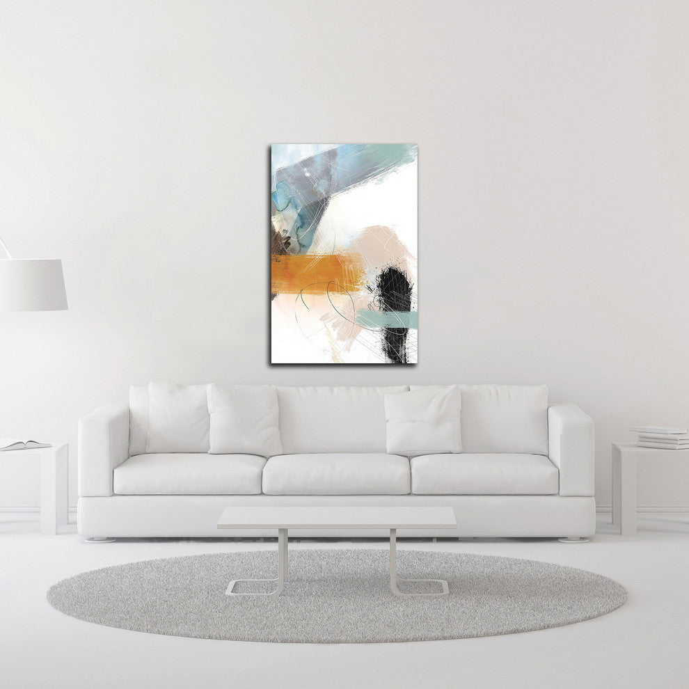 Abstract Blush No. 2 by Louis Duncan-He, Print on Canvas, 16" x 24"