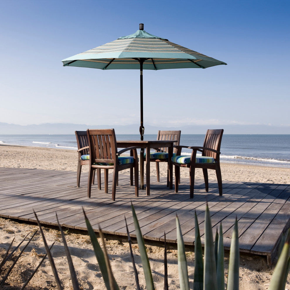9' Aluminum Umbrella Push Tilt, Cabana Regatta