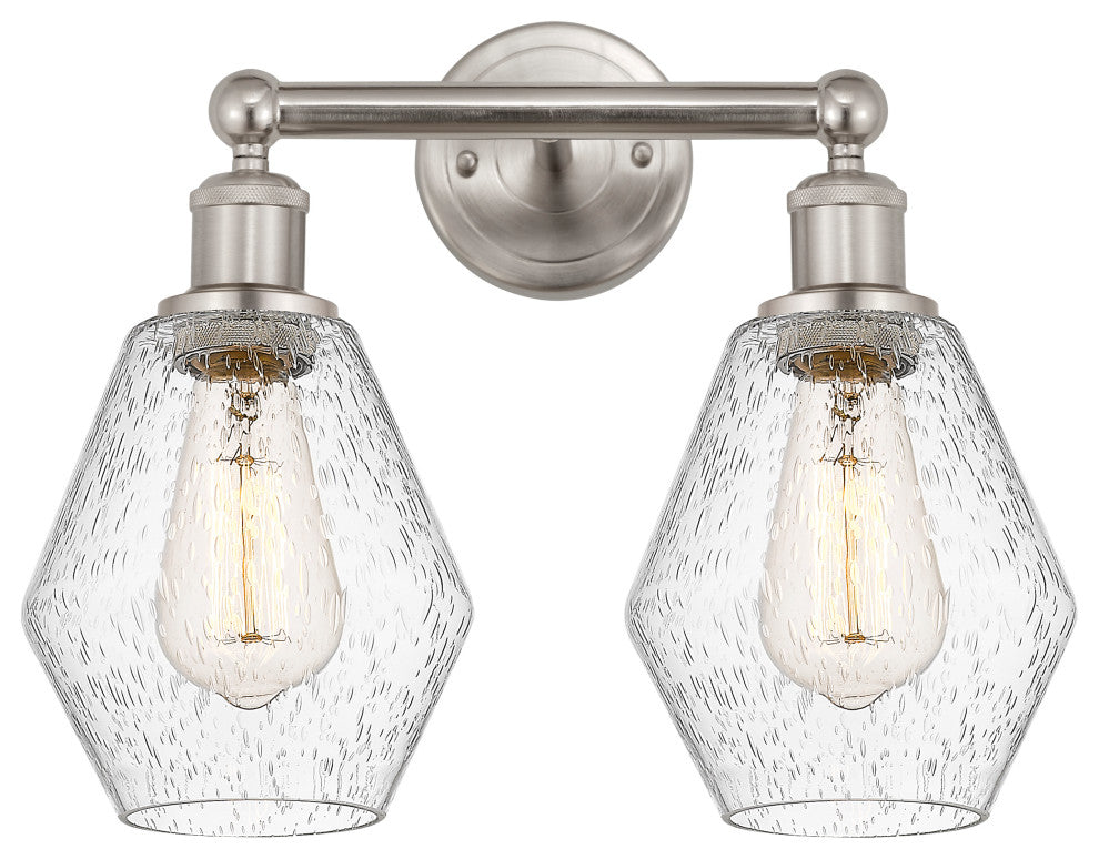Innovations 616-2W-SN-G654-6 2 Light Bath Vanity Light, Brushed Satin Nickel