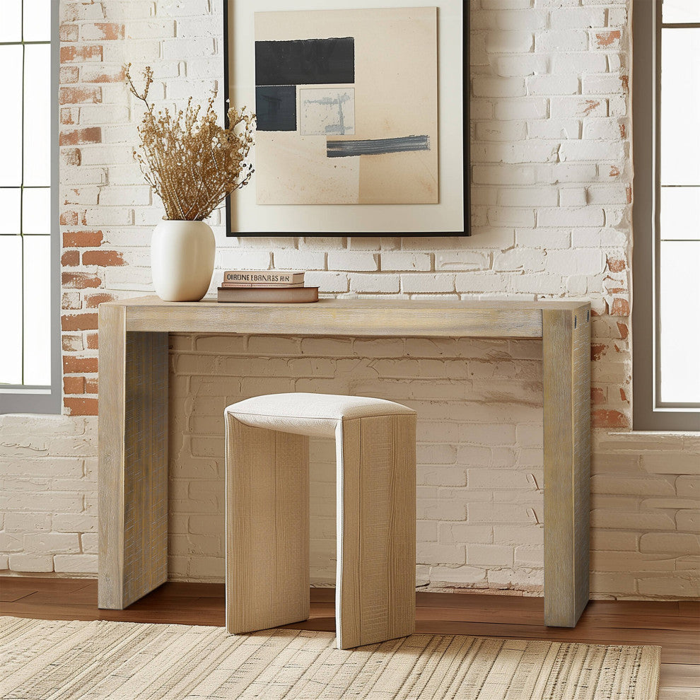 INK+IVY Monterey Classic Console Table, Natural, 54"