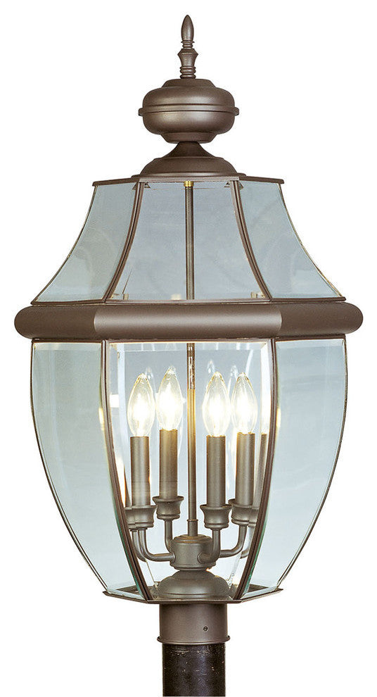 Monterey Outdoor Post Head, Bronze