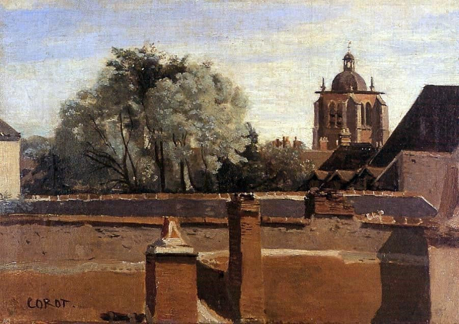 Jean-Baptiste-Camille Corot Orleans Wall Decal