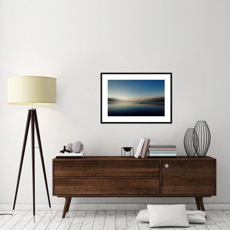 "Alone In Somewhere" Framed Digital Print by Cie Shin, 38x27"
