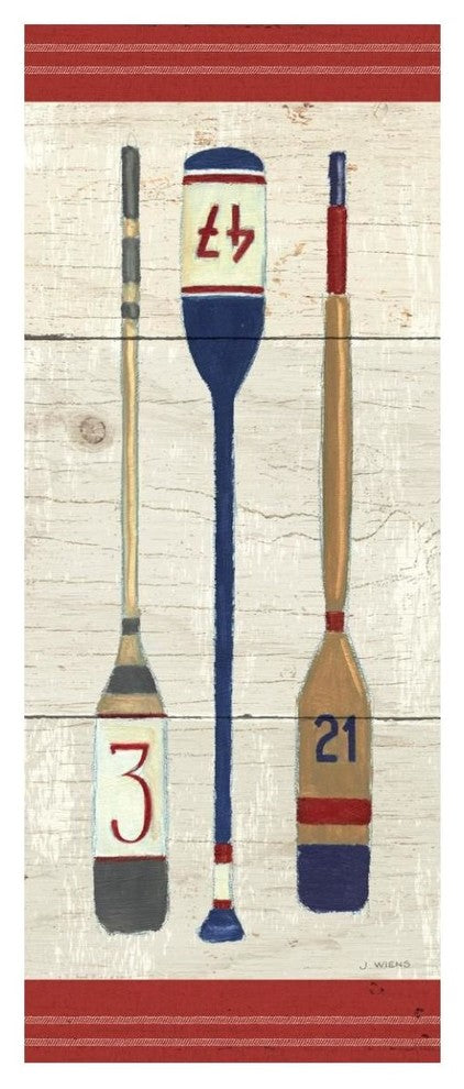 "Nautique X" Digital Paper Print by James Wiens, 22"x52"