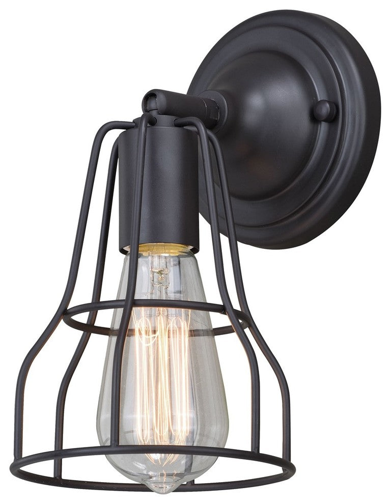 Clybourn 1-Light Wall Light, Oil Rubbed Bronze