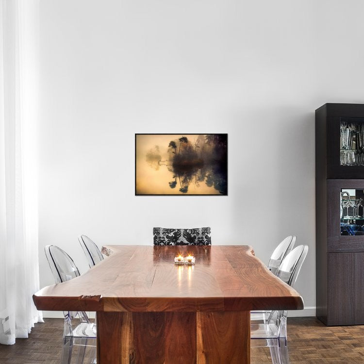 "My Place" Framed Canvas Giclee by Anton Van Dongen, 31x21"