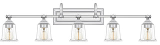 Nicholas 5-Light Bath Vanity, Polished Chrome