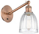 Innovations 317-1W-AC-G442-LED 1-Light Sconce, Antique Copper