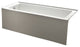 Aqua Eden 60" Contemporary Alcove Acrylic Bathtub- Left Hand Drain
