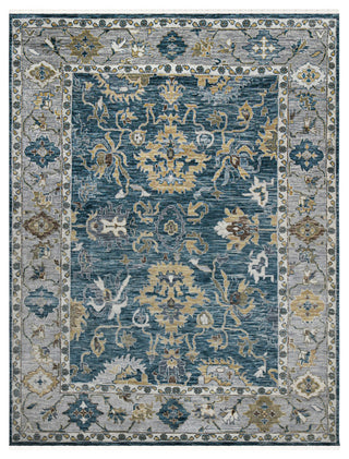 Blu Spalding Area Rug, Blue, 8' x 10', Oriental