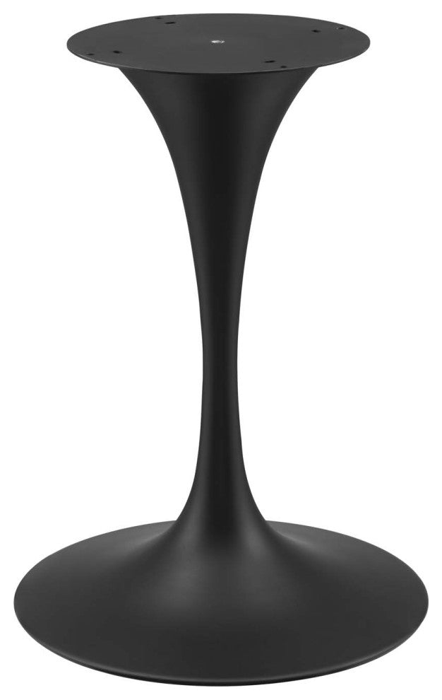 Dining Table, Oval, Artificial Marble, Metal, Black, Modern, Bistro Restaurant