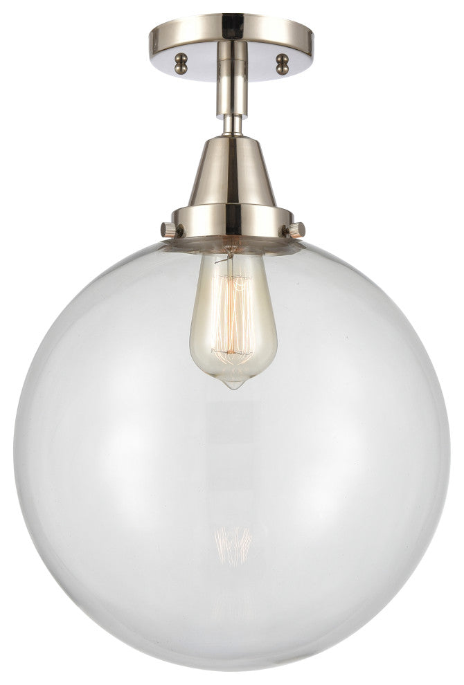 INNOVATIONS LIGHTING 447-1C-PN-G202-12 Beacon Flush Mount