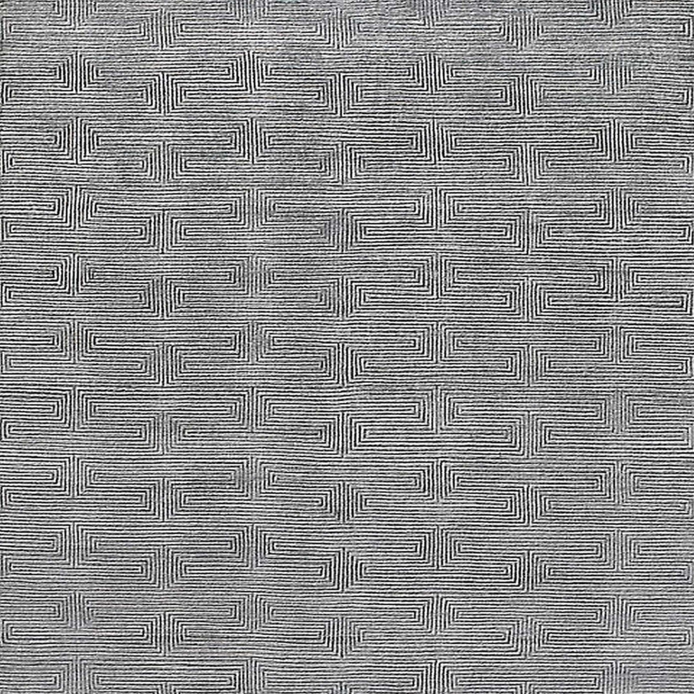 Ahgly Company Indoor Square Mid-Century Modern Area Rugs, 6' Square