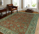 Fine Vintage Distressed Ihsan Rust Rug
