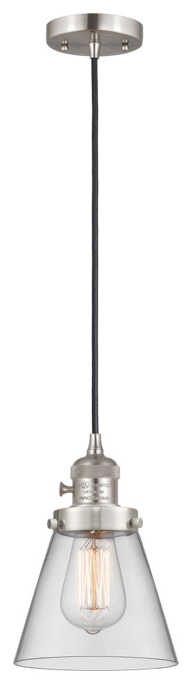 INNOVATIONS 201CSW-SN-G62-LED 1-Light Mini Pendant Brushed Satin Nickel