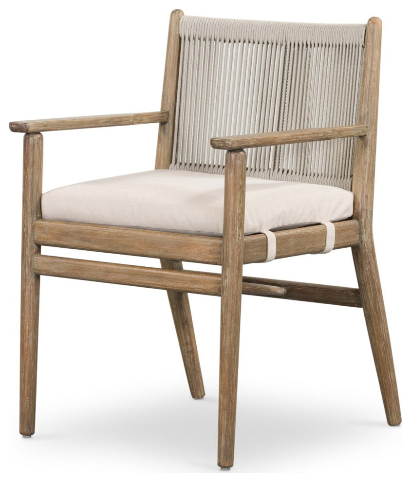 Rosen Outdoor Dining Armchair-Natural