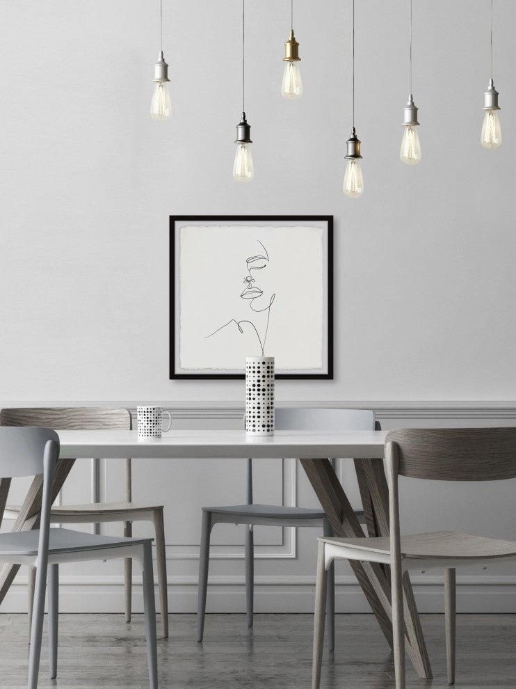 "Marcella" Framed Painting Print, 24x24