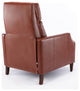 Balantyne Push Back Recliner, Caramel