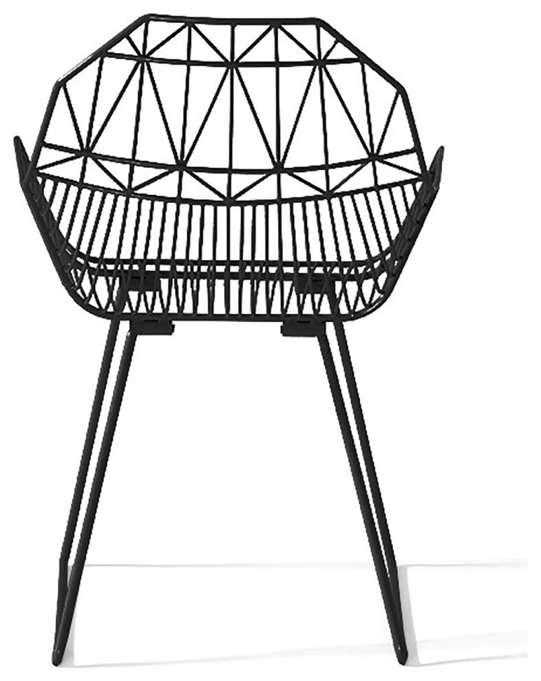 Ace 7 Piece Dining Set, Matte Black