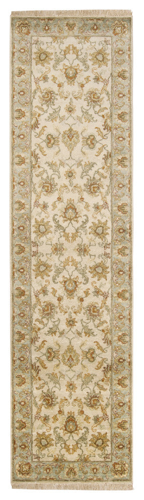 Surya Timeless TIM-7913 5'6"x8'6" Rug, Gray/Green/Sea Foam/Tan/Garnet/Khaki