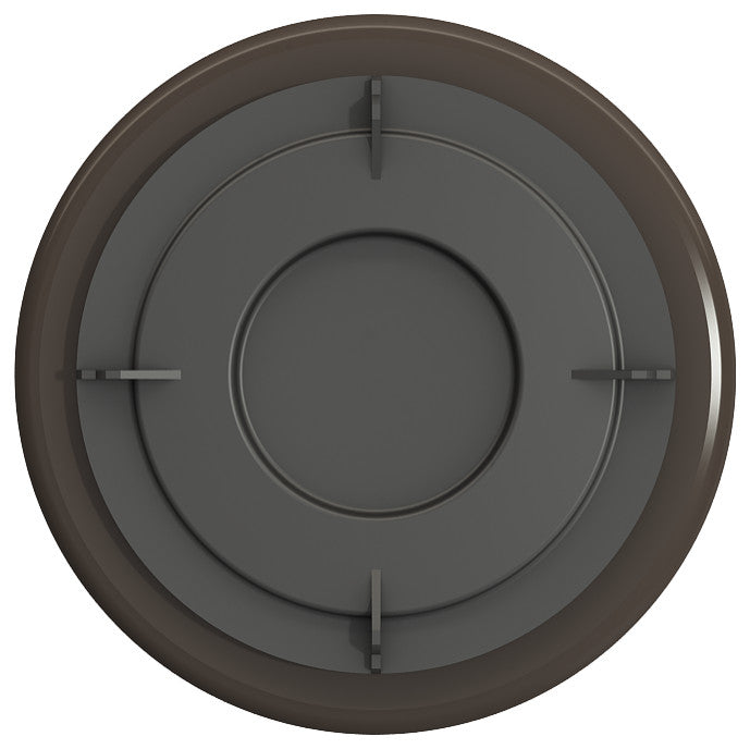 BOCCHI 1220-025 Fireclay Drain Cover for Kitchen Sink Strainers, Matte Brown