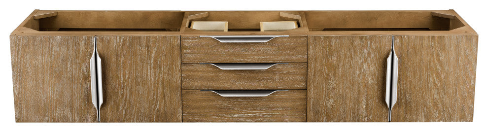 Mercer Island 72" Double Vanity, Latte Oak