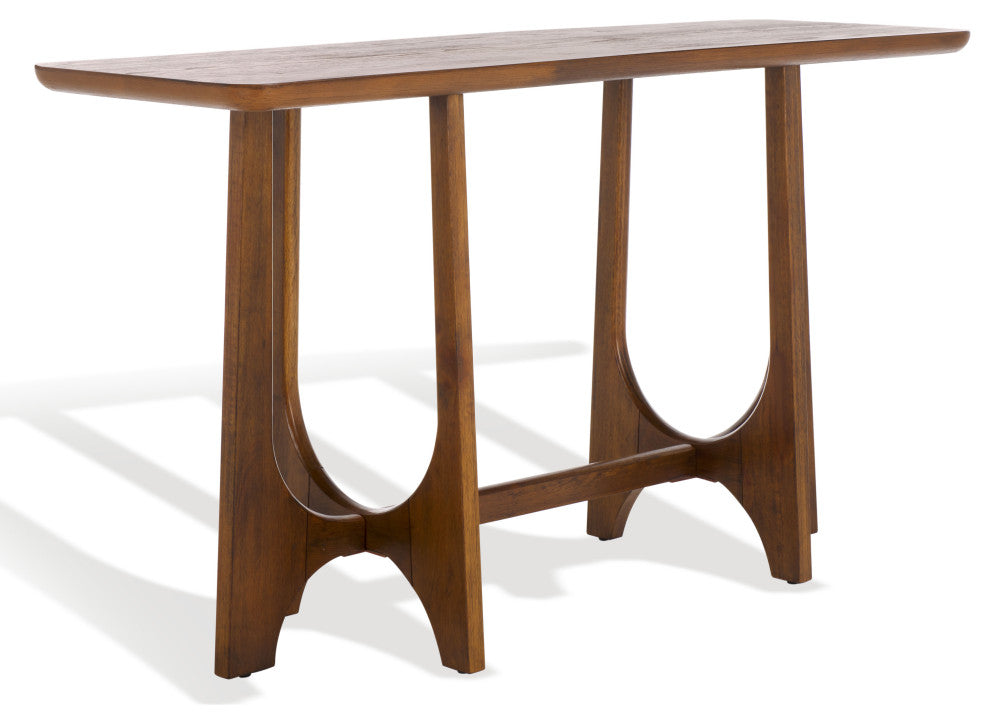 Safavieh Couture Sasha Wood Console Table, Medium Oak