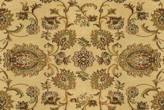 Gabrielle Traditional Oriental Ivory Rectangle Area Rug, 6.7' x 9.6'