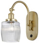Innovations 918-1W-SG-G302 1 Light 5.5" Sconce, Satin Gold