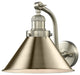 INNOVATIONS LIGHTING 515-1W-SN-M10-SN-LED Briarcliff 1 Light Sconce