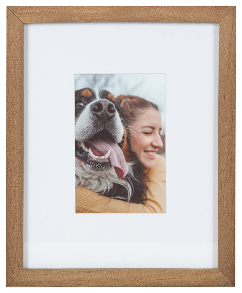 Gallery Wall Matted Picture Frame Set, Natural