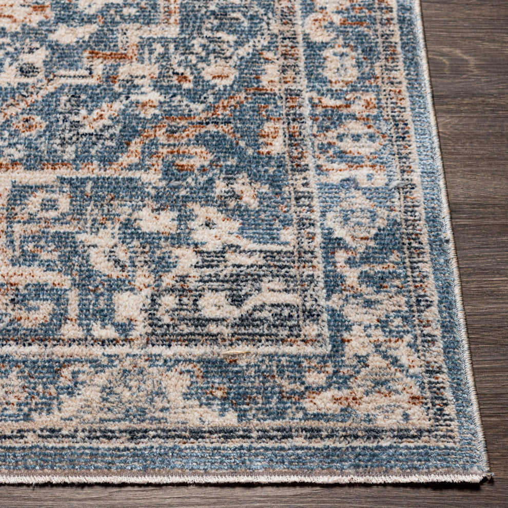 Amore AMO-2328 Traditional Dark Blue 8'10"x13' Area Rug