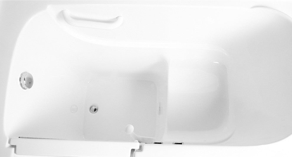 EZWT-3054 54"x30" Walk-In Tub, Dual Series, Left Model