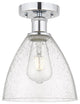 Innovations 616-1F-PC-GBD-754 1 Light Semi-Flush Mount, Polished Chrome