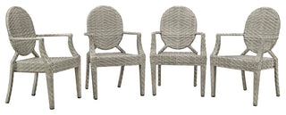 Casper Outdoor Patio Dining Armchair Set of 4