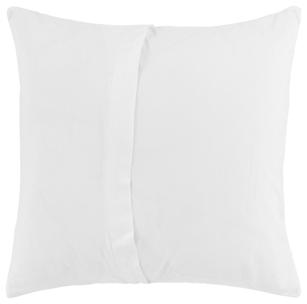 Claire Linen Shams by Kosas Home, White, Euro Sham