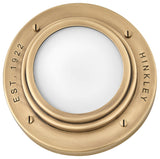 Hinkley Porte Extra Small Flush Mount Or Sconce, Heritage Brass