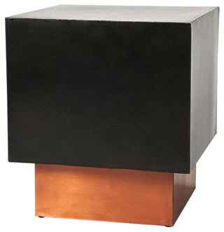 Contemporary Black Bunching Side Table