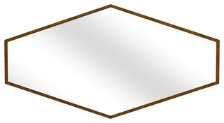 Haines Wood Gold Wall Mirror