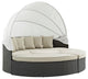 Modway Sojourn Outdoor Patio Sunbrella Daybed, Antique Canvas Beige