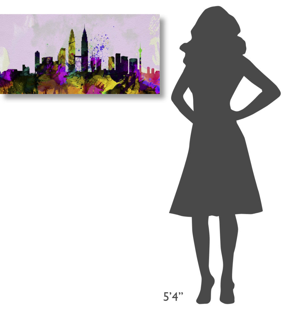 "Kuala Lumpur City Skyline" Fine Art Print