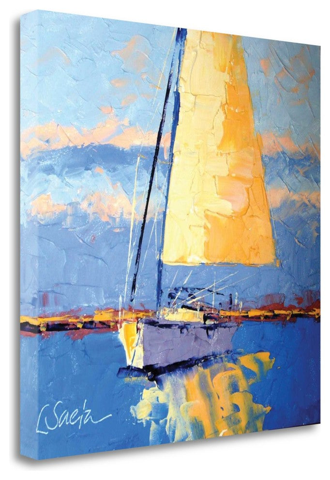 "Sail Away" By Leslie Seata, Giclee Print on Gallery Wrap Canvas, Ready to Hang